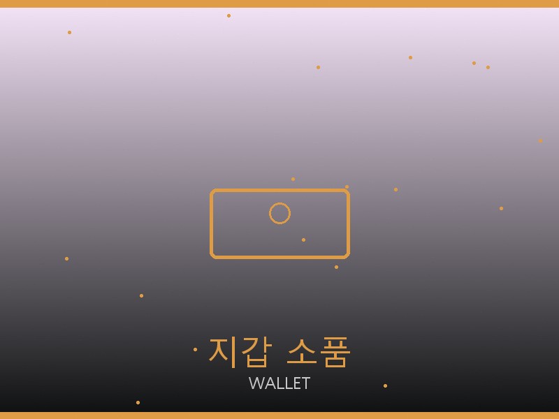 맥시 플랩 레플 지갑·소품 관리
